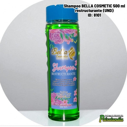 Shampoo BELLA COSMETIC 500 ml restructurante (UND)