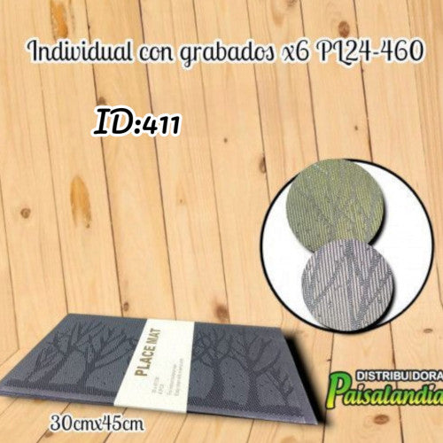 Individual de mesa PL24-462 (UND)