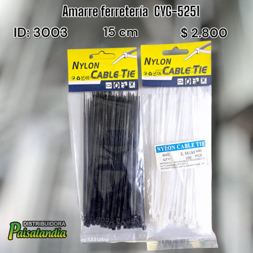 Amarre ferretería CYG-5251 (UND)