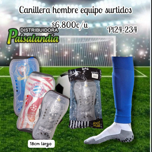 Canillera de hombre equipos  PL24-234