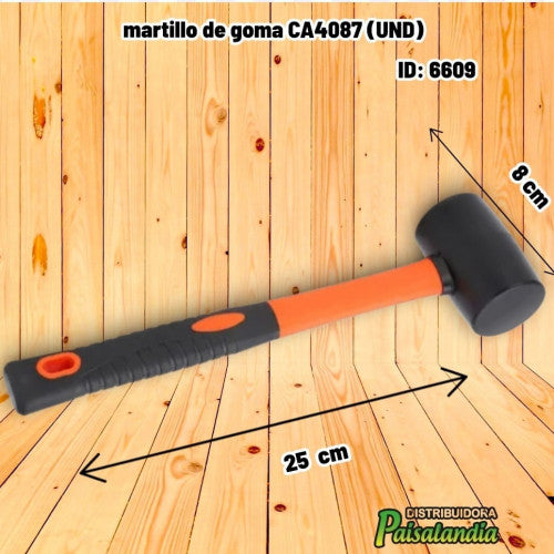 martillo de goma CA4087 (UND)