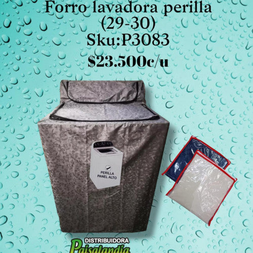 Forro lavadora perilla 29-30 (UND)