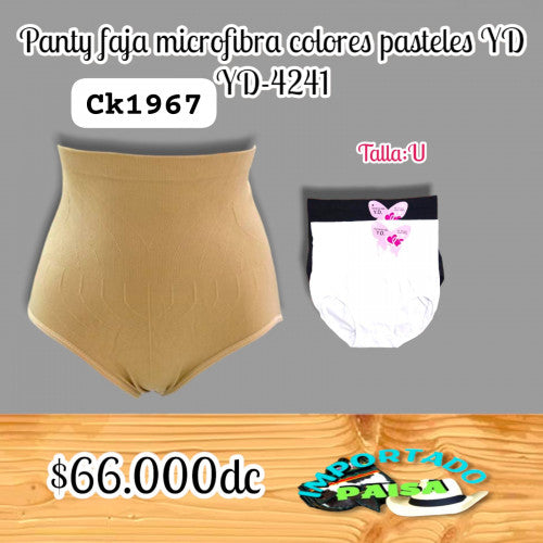 Panty faja microfibra dama YD-4241