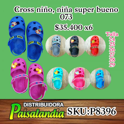 Cross niño/niña talla 24-29 super bueno 073 (SOLO VENTA X 6 UNIDADES)