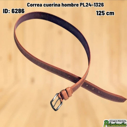 Correa cuerina hombre PL24-1326 (UND)