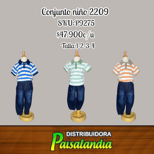 conjunto niño anyitex 2209 (UND)