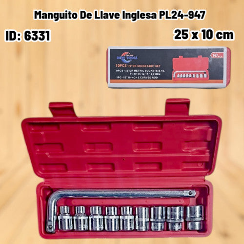 Juego de raches 10 piezas PL24-947 (UND)