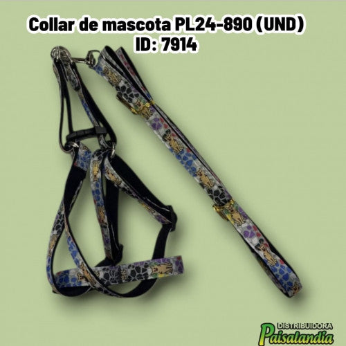 Collar de mascota PL24-890 (UND)