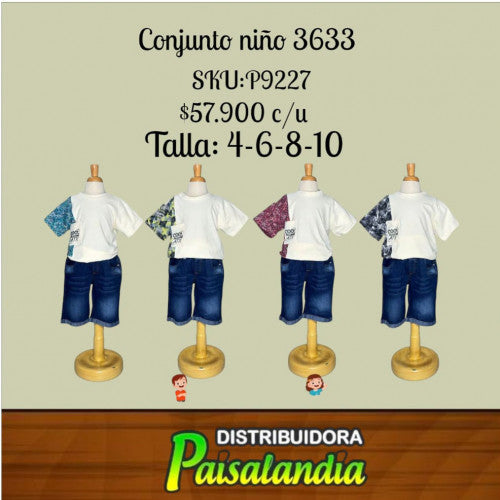 conjunto niño anyitex 3603 (UND)
