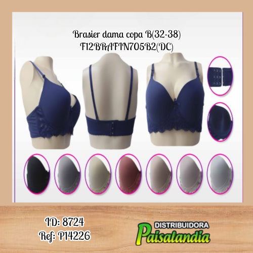 Brasier dama copa B(32-38) F12BRAFIN705B2(DC)