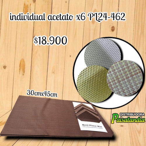 Individual de mesa PL24-462