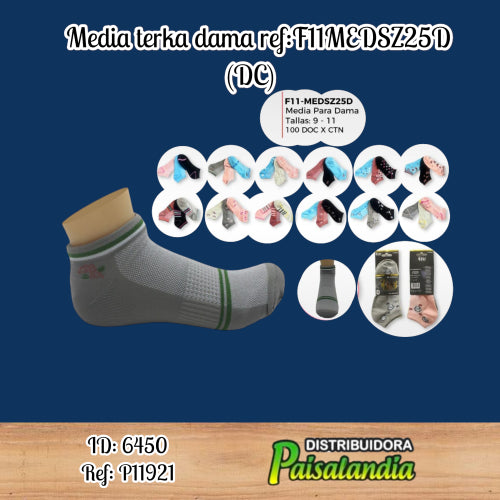 Media terka dama ref:F11MEDSZ25D (DC)