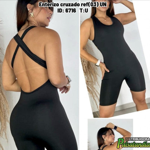 Enterizo cruzado ref(03) UN