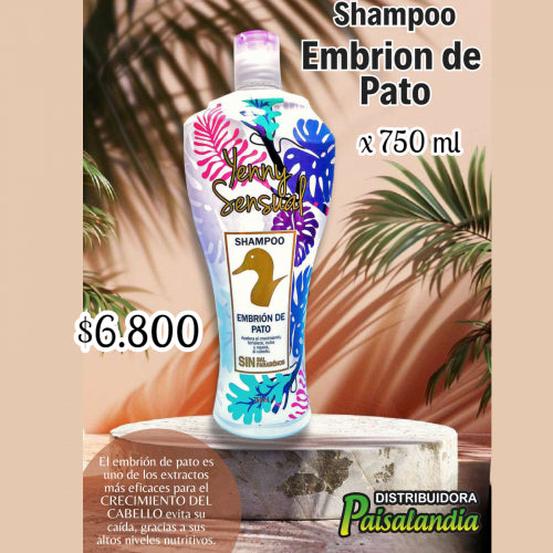Shampoo embrión de pato 750 ml (UND)