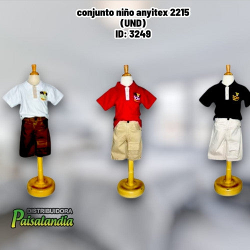 conjunto niño anyitex 2215 (UND)