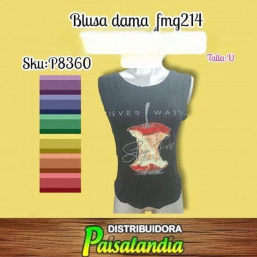Blusa dama fmg214 (DC)