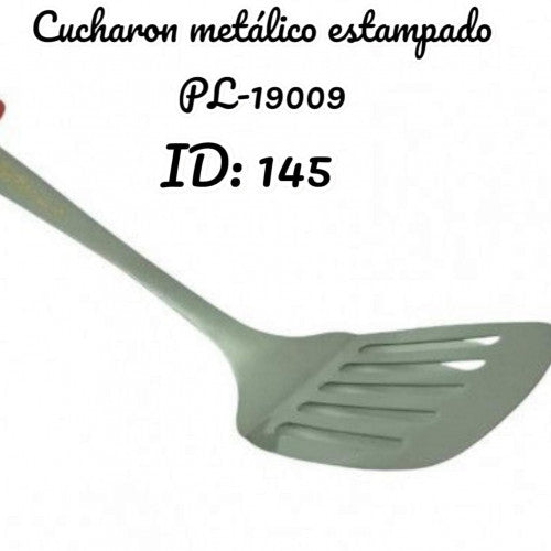 Cucharón metálico estampado PL-19009 (UND)