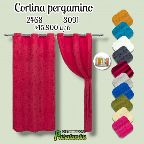Cortina pergamino
