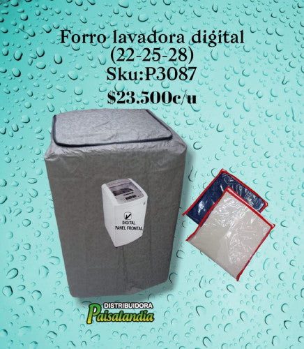Forro lavadora digital 22-25-28 (UND)