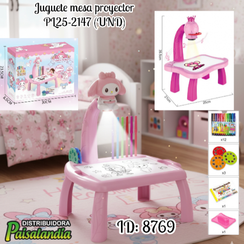 Juguete mesa proyector PL25-2147 (UND)