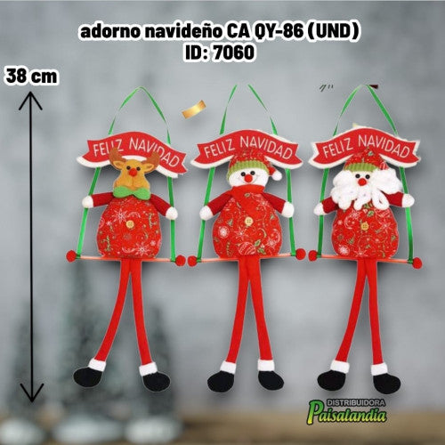 adorno navideño CA QY-86 (UND)