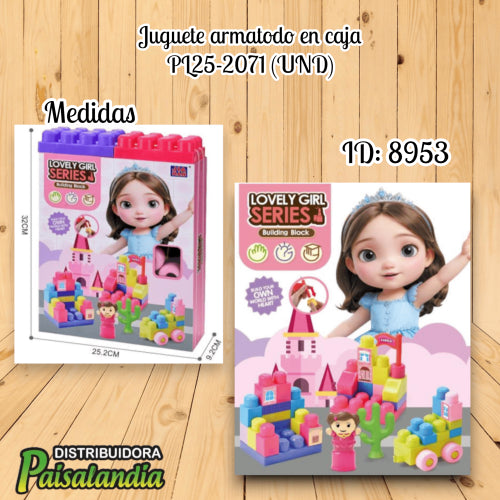 Juguete armatodo en caja PL25-2071 (UND)