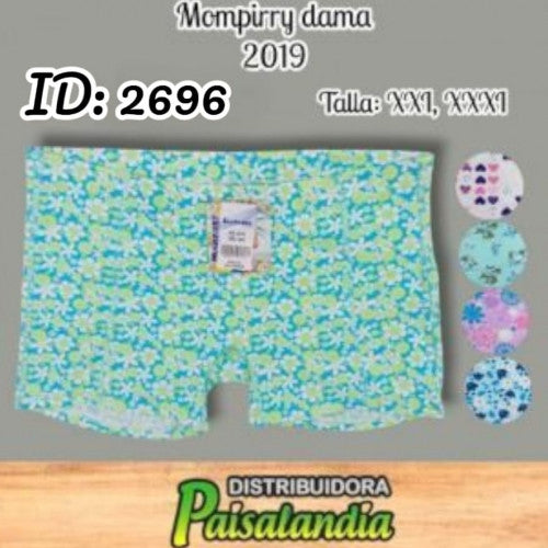 Mompirry dama estampado extragrande XXL-XXXL (UND)