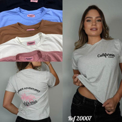 Camiseta dama GM 20007 (UND)