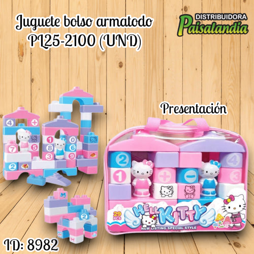 Juguete bolso armatodo PL25-2100 (UND)