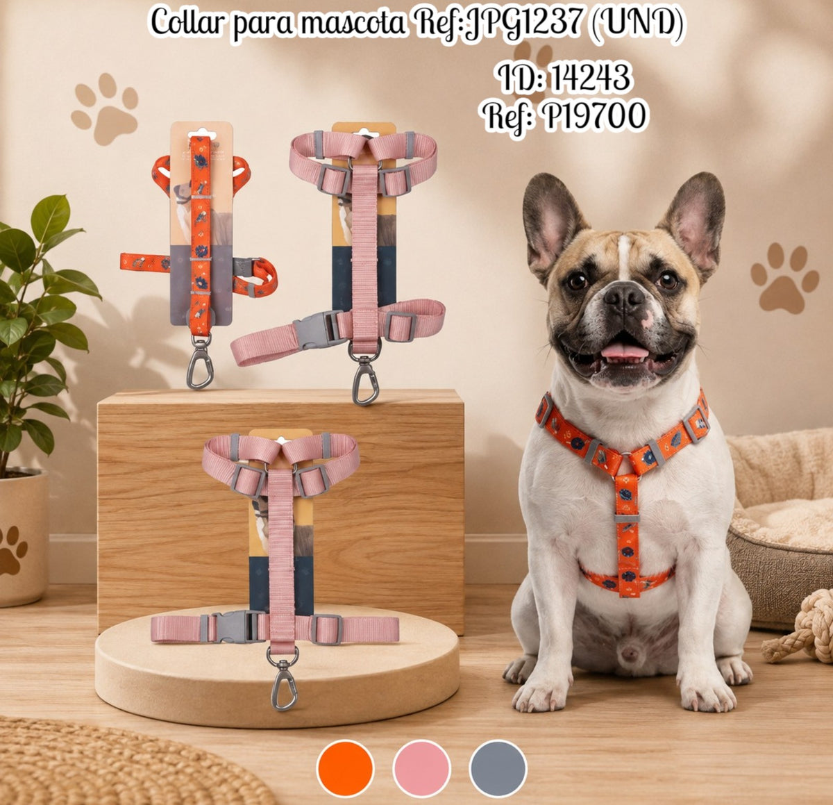Collar para mascota Ref:JPG1237 (UND)