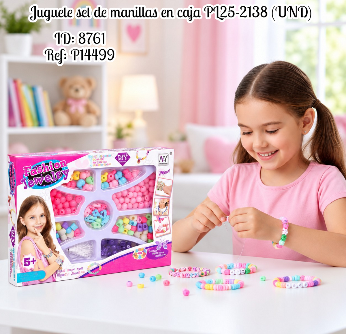 Juguete set de manillas en caja al por mayor – Ref. PL25-2138