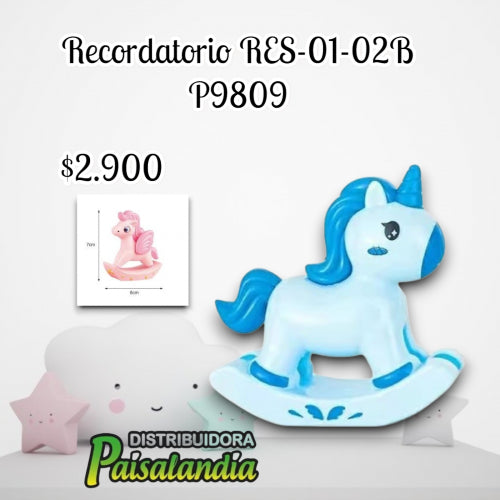 Recordatorio fiestas colores surtidos RES-01-02B (UND)