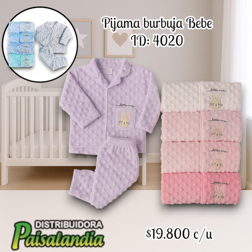 Pijama burbuja bebe (UND)