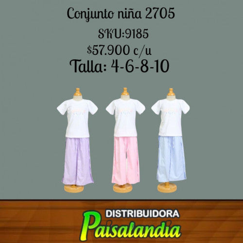 conjunto niña anyitex 2705 (UND)