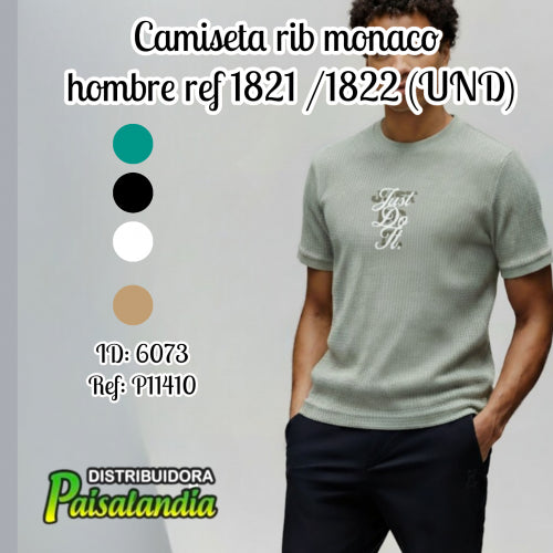 camiseta rib monaco hombre ref 1821 (UND)