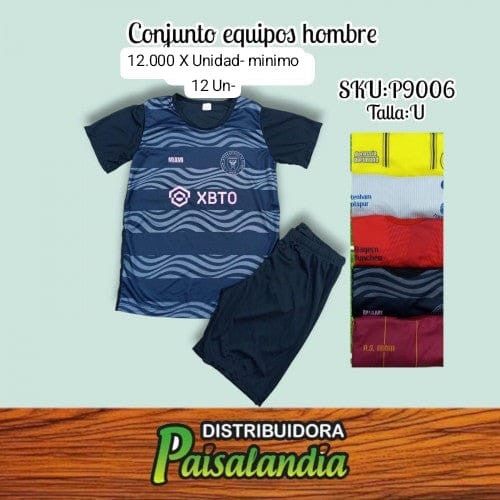 Conjunto equipos hombre (DC)
