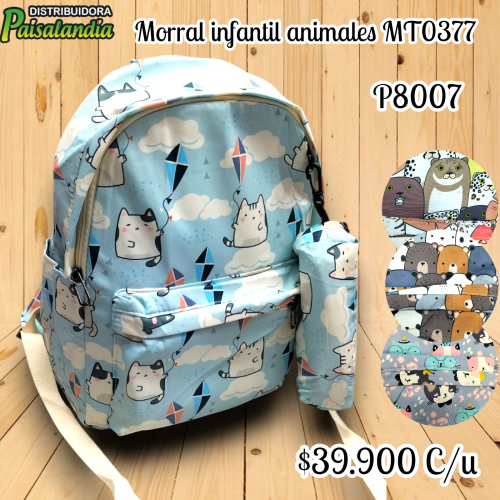 Morral infantil animales MT0377