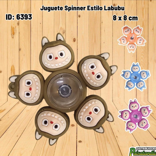 Juguete Spinner Estilo Labubu (UND)