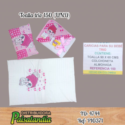 Toalla trio 150 (UND)