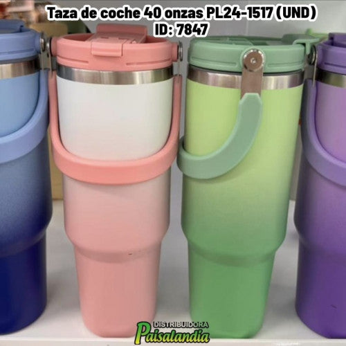 Taza de coche 40 onzas PL24-1517 (UND)