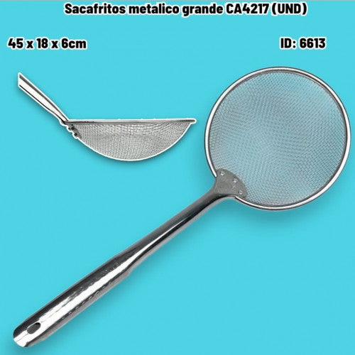 Sacafritos metalico grande CA4217 (UND)