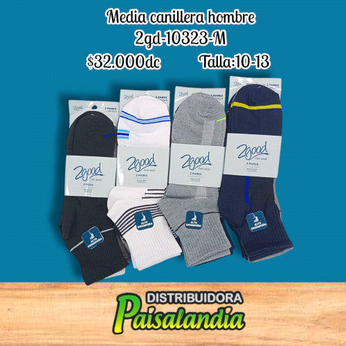 Media 3/4 hombre zgood 2GD-10323-M (DC)