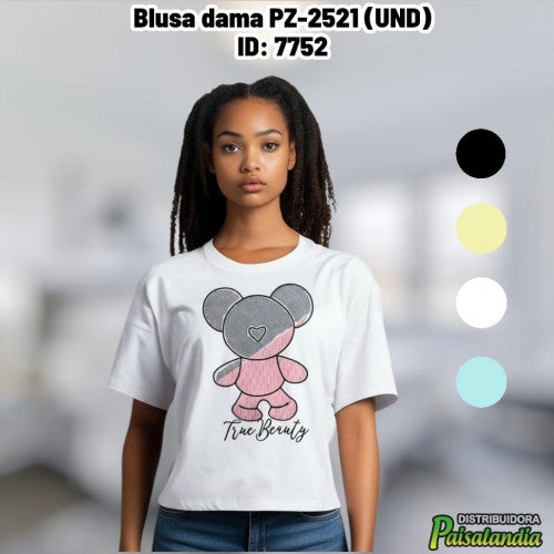 Blusa dama PZ-2521 (UND)