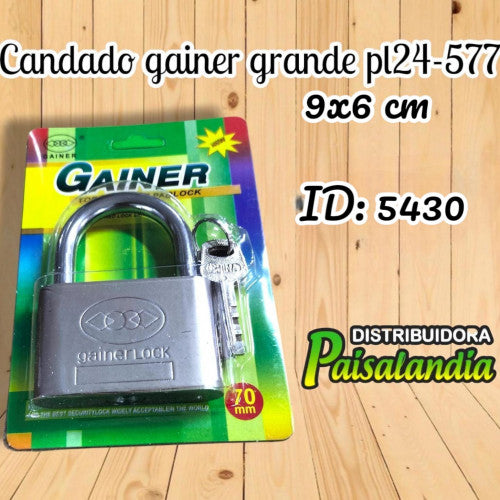 Candado gainer grande PL24-577 (UND)