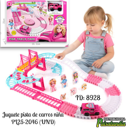 Juguete pista de carros niña PL25-2046 (UND)
