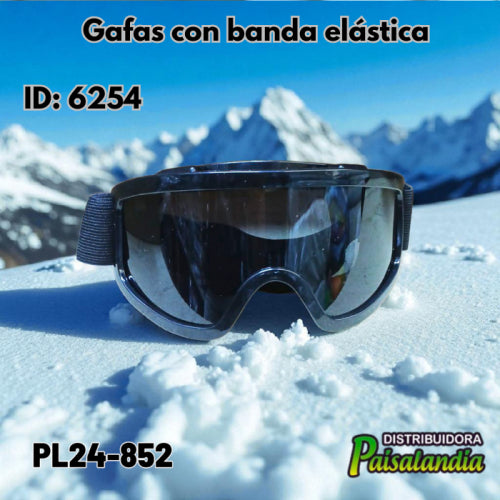 Gafas con banda elástica PL24-852 (UND)