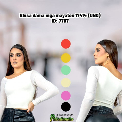 Blusa dama mga mayatex 17414 (UND)
