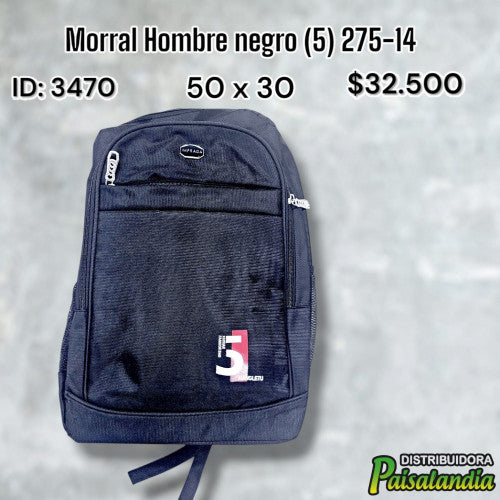 Morral hombre negro (5) 275-14 (UND)