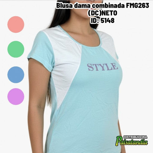 Blusa dama combinada FMG263 (DC)