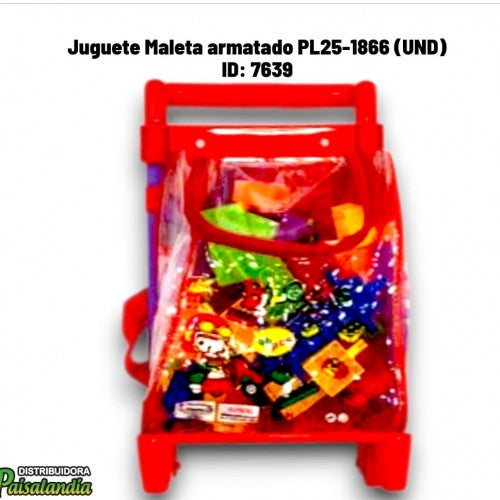 Juguete Maleta armatado PL25-1866 (UND)